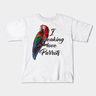 Parrot Lovers Funny Gift Kids T-Shirt